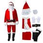 Santa Suit Complete Velour Costume