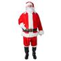 Santa Suit Complet Velour Plus Size Costume