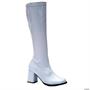 White Go Go Boot