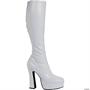 Chacha White Boots
