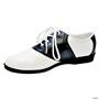 Black and White Saddle Shoes
