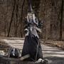 Lunging Haggard Witch Animated