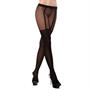 Tights Sheer With Garters Blk