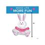 Happy Easter Bunny Airblown 4'