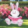Happy Easter Bunny Airblown 4'