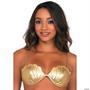 Mermaid Shell Bra Gold Ad