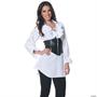 Pirate Laced Front Blouse