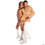 Go Go Dress Orange Adult Costume