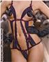 Peek-a-Boo Navy Blue Body Ella