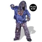 Complete Zombie Adult Plus Costume