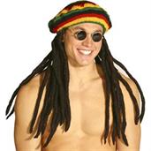 Rasta Tam with Dreadlocks