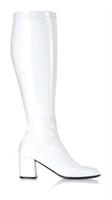 Gogo (White) Adult Boots - Wide Width