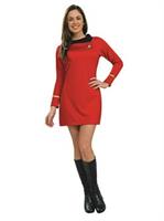Star Trek Classic Red Dress Deluxe Adult Costume
