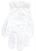 White Cotton Adult Gloves