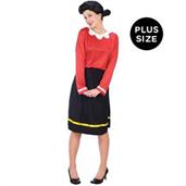 Olive Oyl Adult Plus Costume