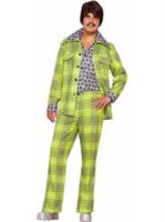 70s Plaid Leisure Suit Adult Costume