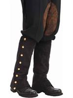 Steampunk Male Spats Black Adult