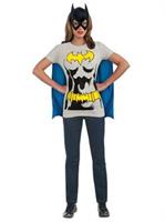 Batgirl T-Shirt Adult Costume Kit