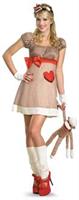 Ms. Sock Monkey Deluxe Adult Costume