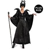 Maleficent Deluxe Christening Black Gown Adult Plus Costume