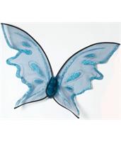 Hot Color Butterfly Wings - Blue
