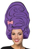 Cartoon Wig - Beehive Purple