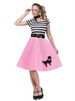 50s Poodle Skirt Adult Dress