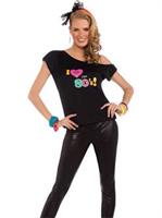 I Love The 80s Shirt Adult Costume