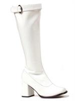 White Adult Gogo Boots