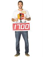 The Price is Right Contestant Row Red Adult Costume