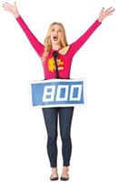 The Price is Right Contestant Row Blue Adult Costume