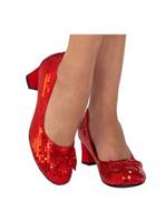Red Sequin Adult Pump