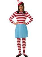 Where's Waldo Womens Wenda Costume