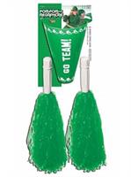 Girls Green Cheerleader Kit