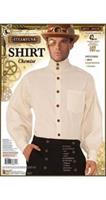 Steampunk Shirt - Men'S - Beig Costume