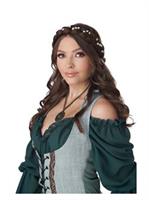 Adult Brunette Halo Braids