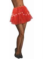 Adult Light Up Red Tutu (STD)