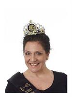 NYE Black & Silver Tiara