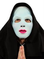 Adult Satan's Sister Black Light Mask
