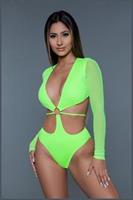 Daisy Onepiece Neon Yellow