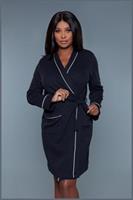 Waffle Robe Black