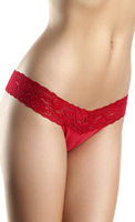 Lace V Cut, Low Rise Panties