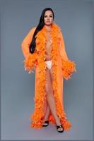 Glamour Robe Neon Orange