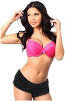 Black Ruffle Panty w/Bow
