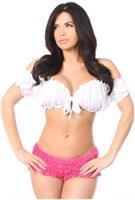 White Peasant Top