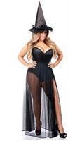 Lavish 3 PC Evil Witch Corset Costume