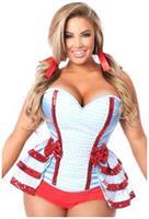 Lavish 3 PC Kansas Girl Corset Costume