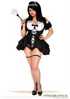 Top Drawer 4 PC French Maid Costume