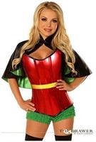 Top Drawer Superhero Sidekick Corset Costume