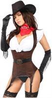 Top Drawer "Ride 'em Cowgirl" Premium Corset Costume
